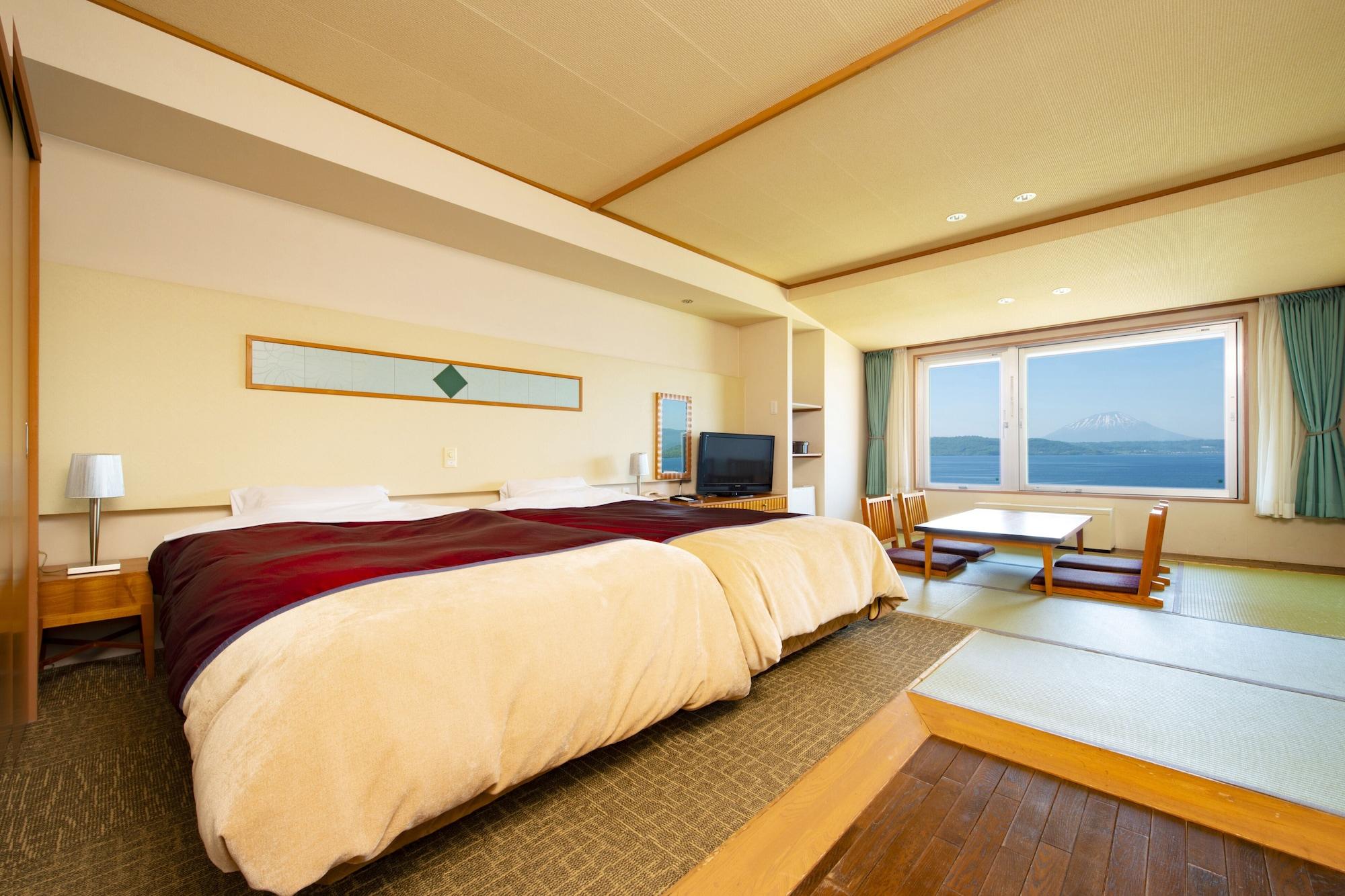 Toyako Manseikaku Hotel Lakeside Terrace Екстер'єр фото