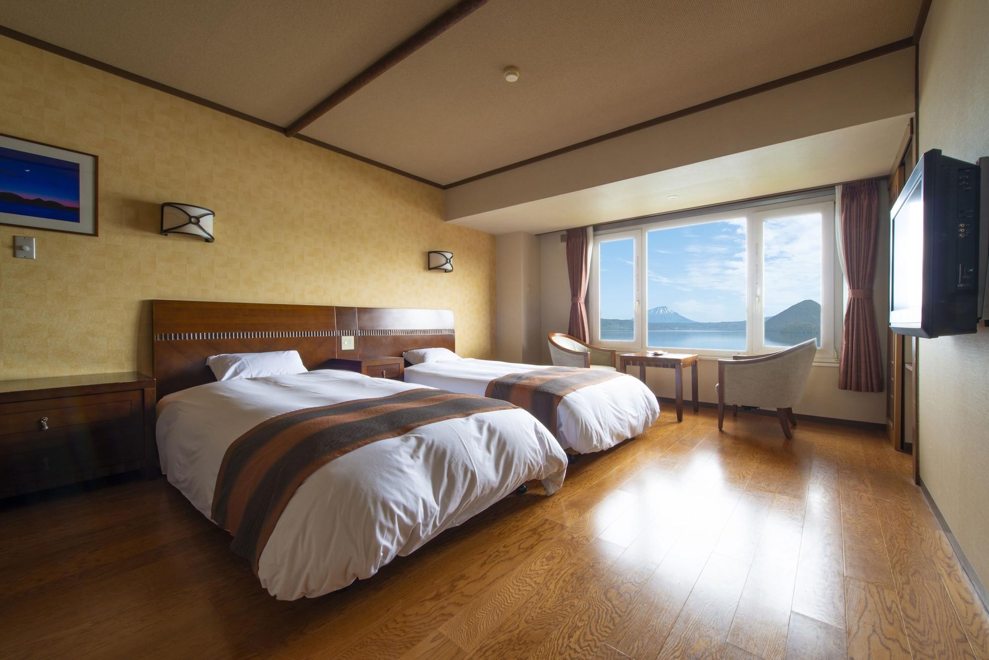 Toyako Manseikaku Hotel Lakeside Terrace Екстер'єр фото