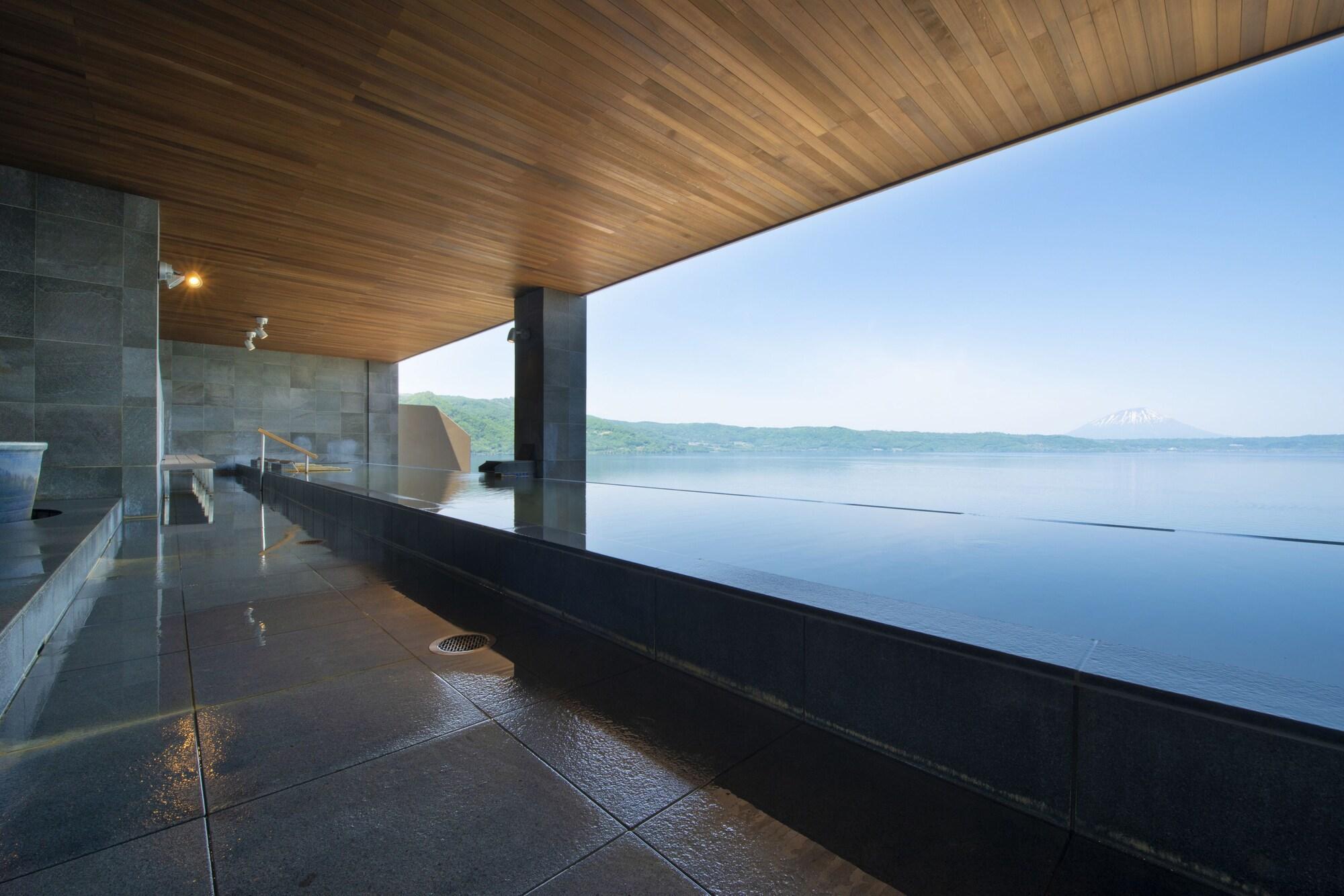 Toyako Manseikaku Hotel Lakeside Terrace Екстер'єр фото