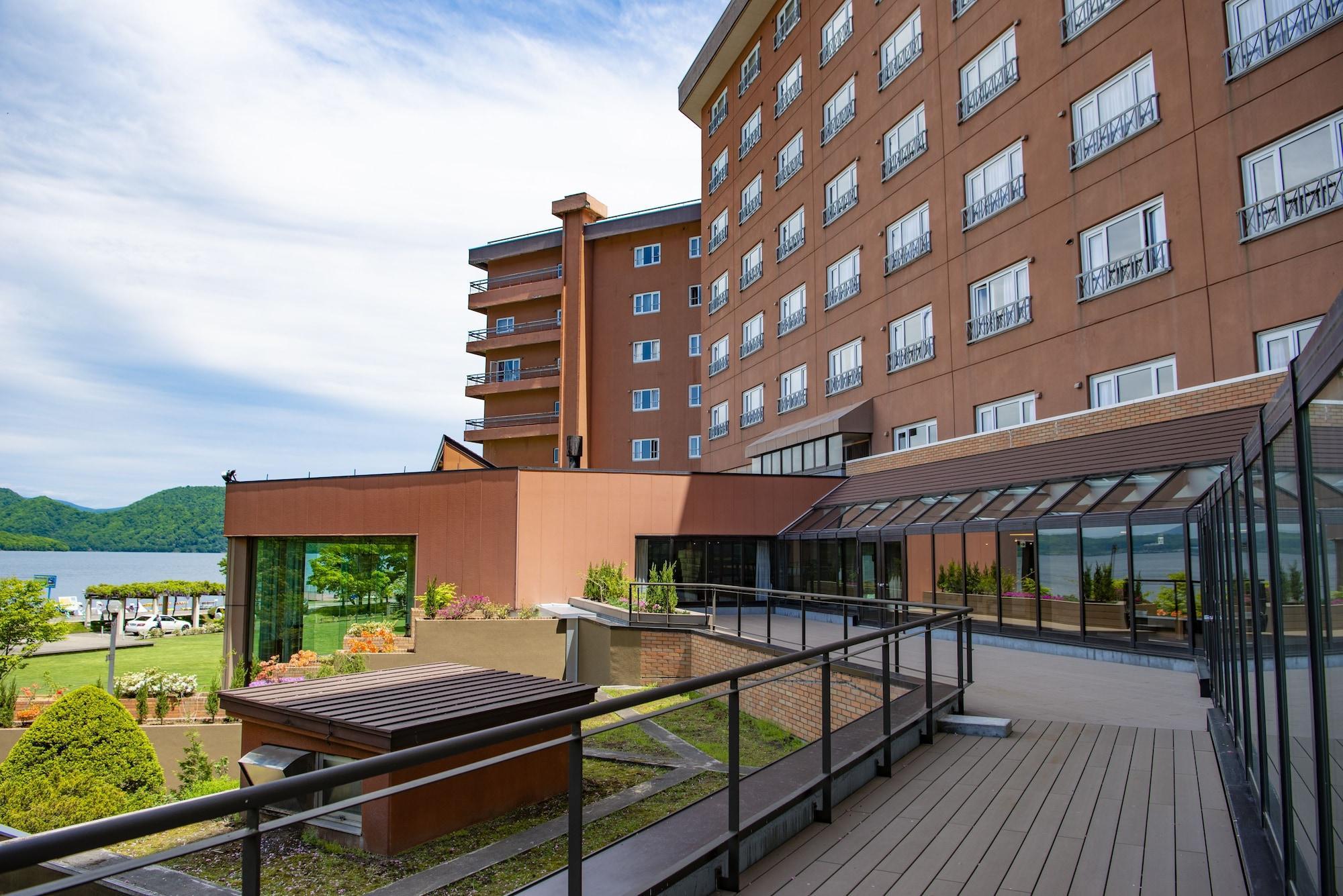 Toyako Manseikaku Hotel Lakeside Terrace Екстер'єр фото